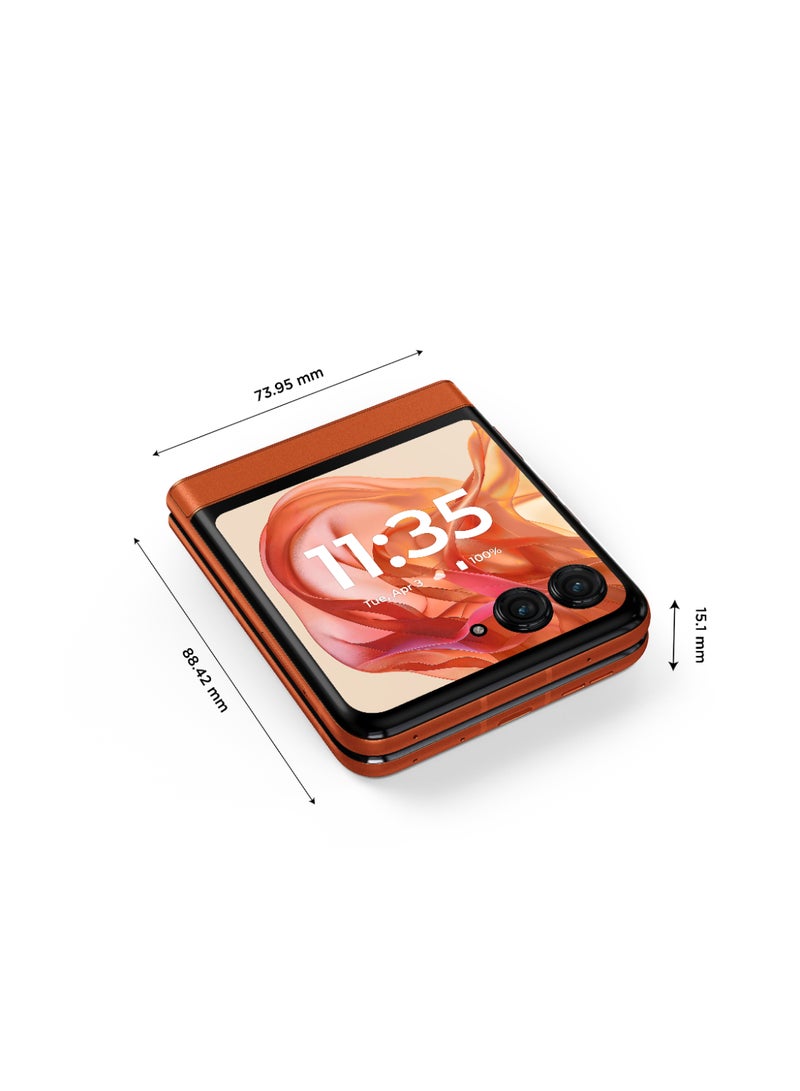 Razr 50 Ultra 5G Dual SIM Peach Fuzz 12GB RAM 512 GB -International Version