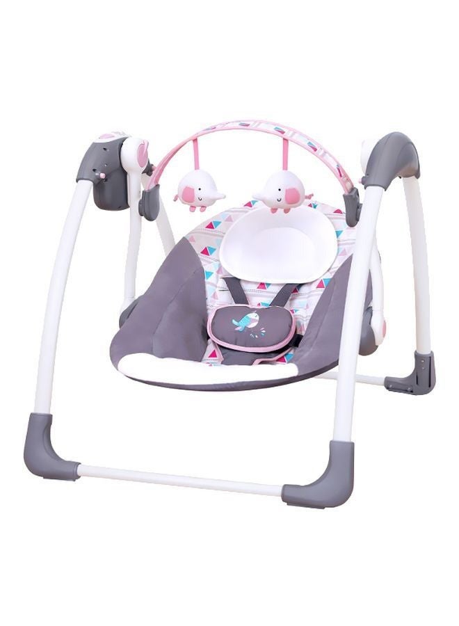 أرجوحة أطفال أوتوماتيكية للأطفال حديثي الولادة وحتى الأطفال الصغار مع موسيقى
