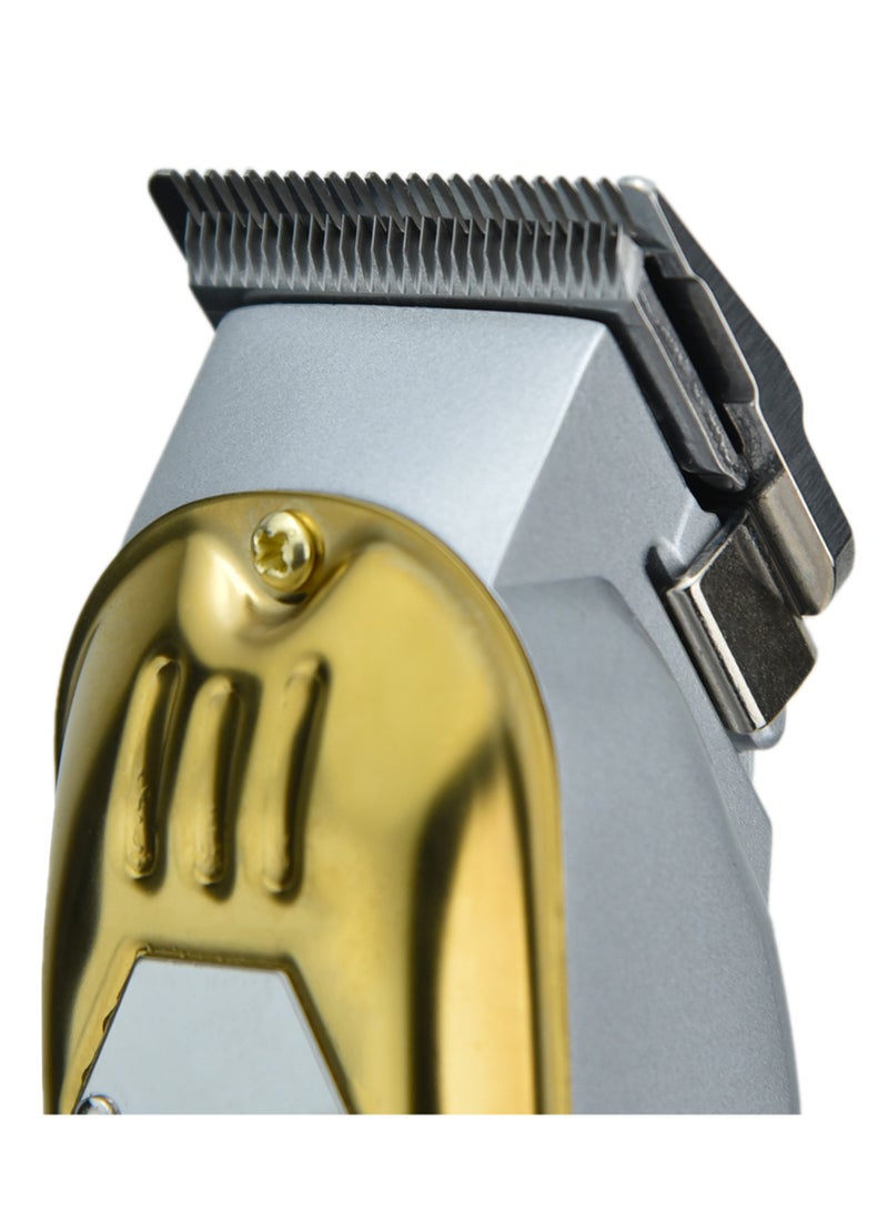 SONASHI - Rechargeable Hair Clipper With Digital LCD Display 3 Hours Continuous Working Sharp And Carbon Steel Blade with High-Quality Metal Body Chargeable and Cordless Power 1000mA Golden SHC-1061 Golden - Image 1