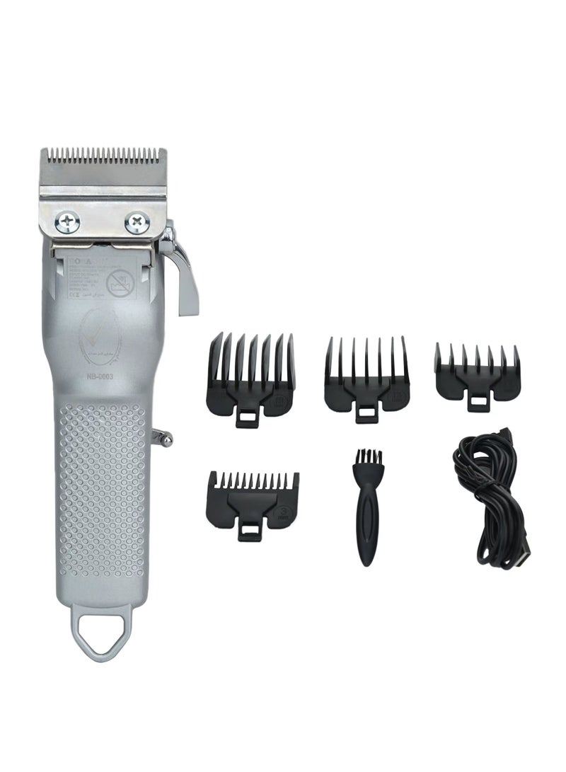 SONASHI - Rechargeable Hair Clipper With Digital LCD Display 3 Hours Continuous Working Sharp And Carbon Steel Blade with High-Quality Metal Body Chargeable and Cordless Power 1000mA Golden SHC-1061 Golden - Image 1