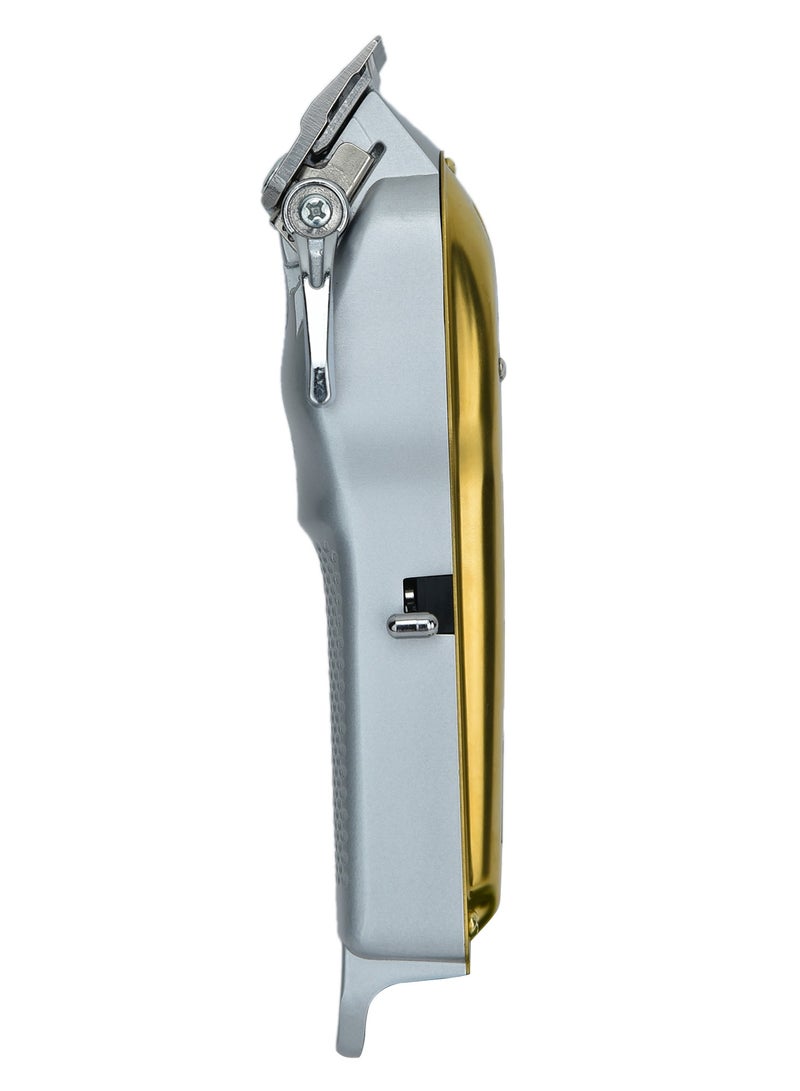 SONASHI - Rechargeable Hair Clipper With Digital LCD Display 3 Hours Continuous Working Sharp And Carbon Steel Blade with High-Quality Metal Body Chargeable and Cordless Power 1000mA Golden SHC-1061 Golden - Image 1