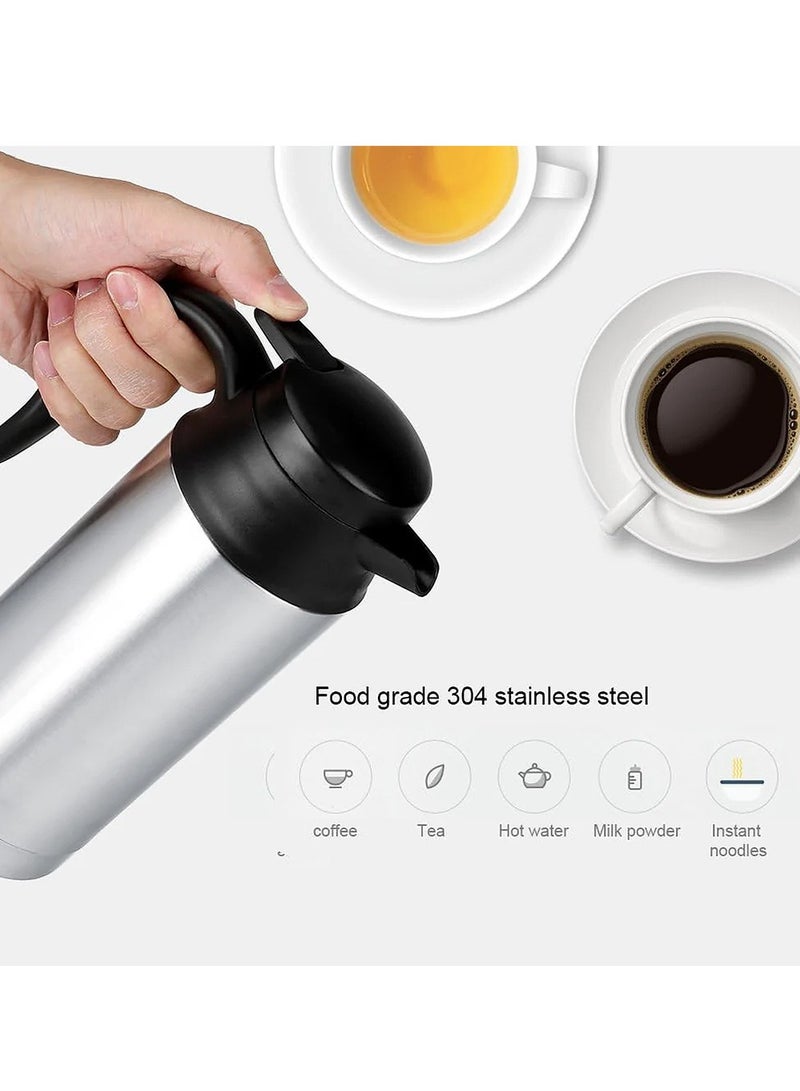 DLC 120 Watt Traveller Kettle for Car with Capacity 750 ml 120 W DLC-HT2251 Silver - Image 4