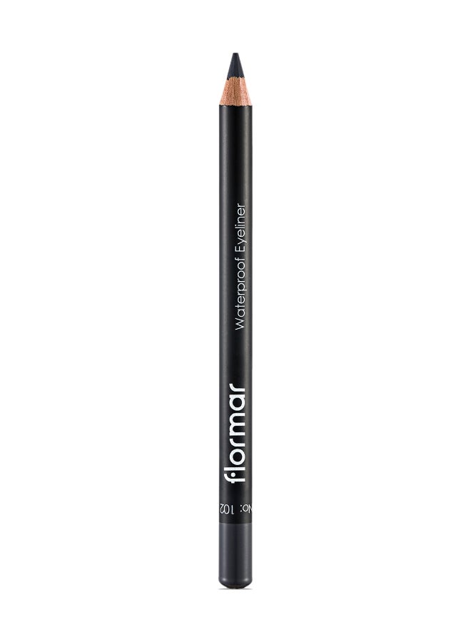 flormar - Waterproof Eyeliner Pencil - 102 Smoky Grey - Image 1