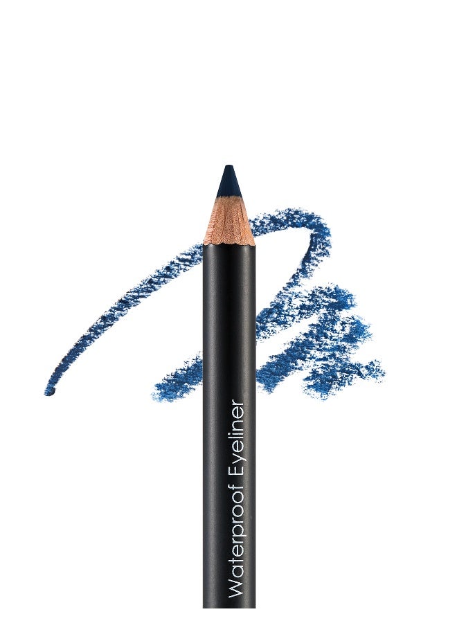 flormar Waterproof Eyeliner – 103 Navy Blue – Waterproof Pencil Eyeliner, Precise Tip, Long-Wear Smooth Application - Image 2