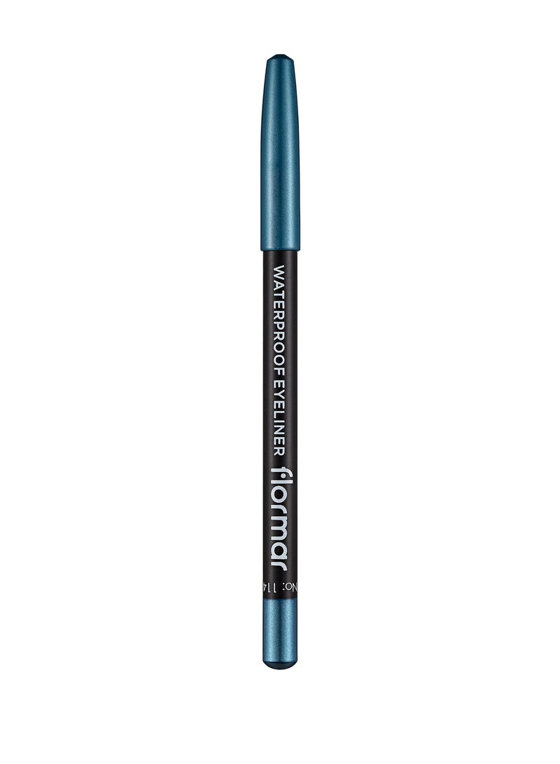 flormar - Waterproof Eyeliner Pencil - 114 Blue Sky - Image 1