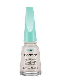 flormar Breathing Color Nail Enamel - 002 Milk Foam  - Image 1