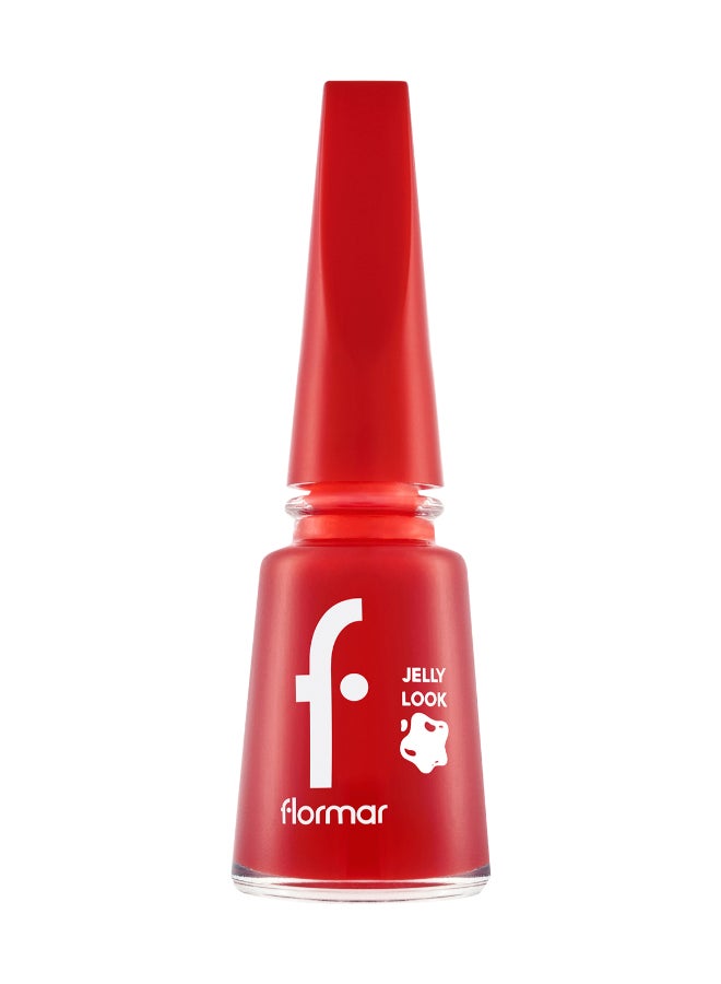 flormar Jelly Look Nail Enamel - JL04 Scarlet - Image 1