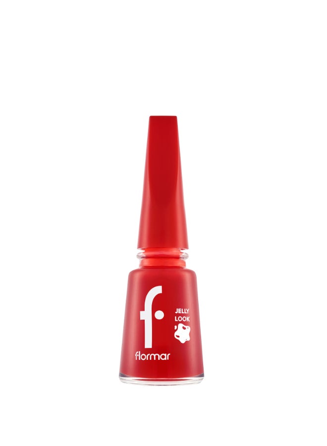flormar Jelly Look Nail Enamel - JL04 Scarlet - Image 1