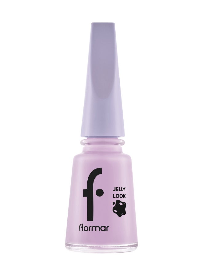 flormar Jelly Look Nail Enamel - JL35 Crystal Blue - Image 1