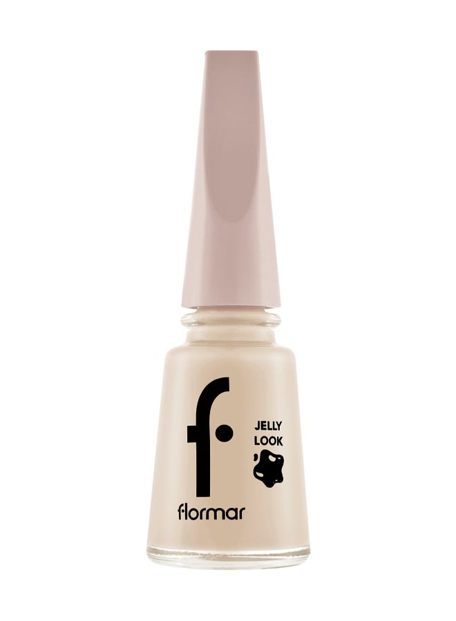 flormar Jelly Look Nail Enamel - JL41 Whipped Cream  - Image 1