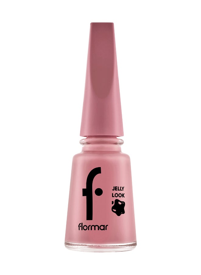 flormar Jelly Look Nail Enamel - JL53 Drained Rose - Image 1