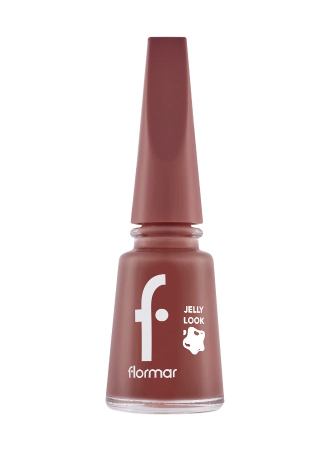فلورمار Jelly Look Nail Enamel - JL61 Plum It Up  - Image 1