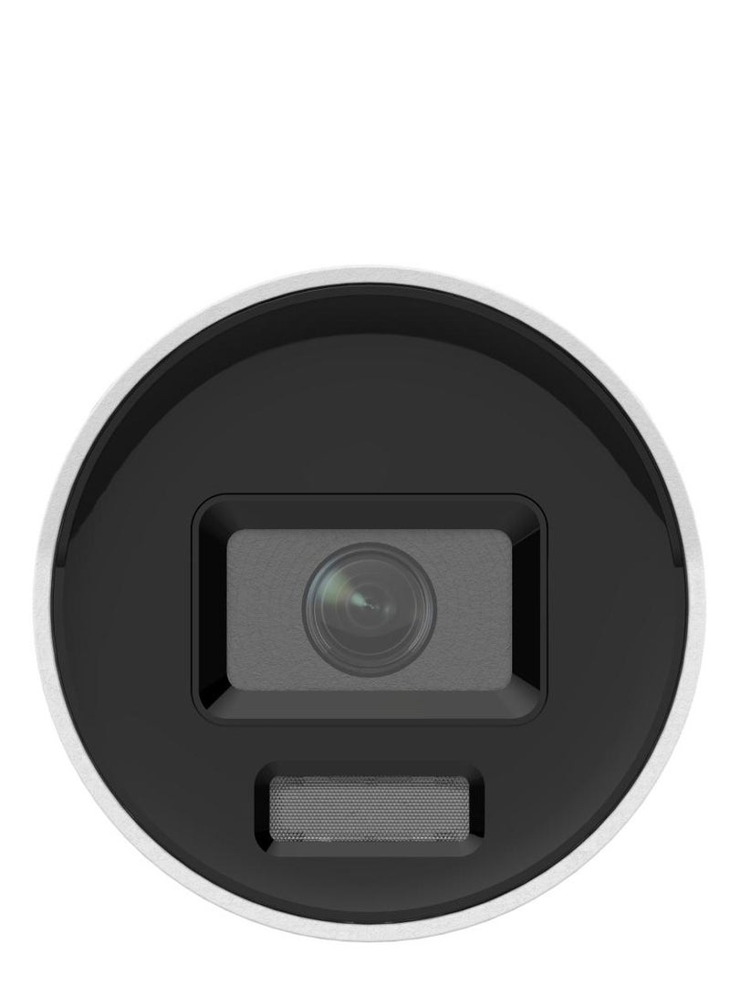 HIKVISION 8MP AcuSense ColorVu Fixed Mini Bullet Network Camera,  2.8mm Fixed Focal Lens, H.265+ Compression, Built In Microphone, 24/7 Colorful Imaging, 40m Light Range, Dust Resistant | DS-2CD2087G2H-LIU  - Image 2