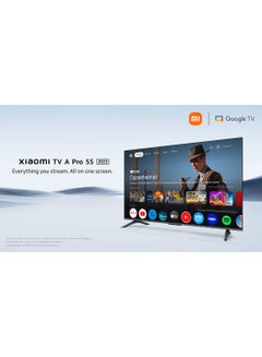 55 Inch QLED 4K Display | Google TV | Dolby Audio | 60HZ | DTS-X, And DTS Virtual:X | Premium Quality Metallic Design | 360° Bluetooth Remote Control | 2025 - L55MA-SME Verdigris L55MA-SME Verdigris - pnsku/N70089828V/45/_/1740305286/9d80c0d3-ea10-488c-9221-b1249310b526