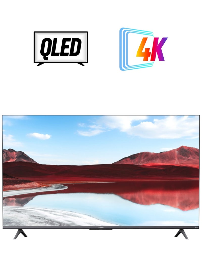 Xiaomi TV A Pro 55" 2025 | QLED 4K Display | Google TV | Dolby Audio, DTS-X, And DTS Virtual:X | Premium Quality Metallic Design | 360° Bluetooth Remote Control L55MA-SME Verdigris  - Image 1
