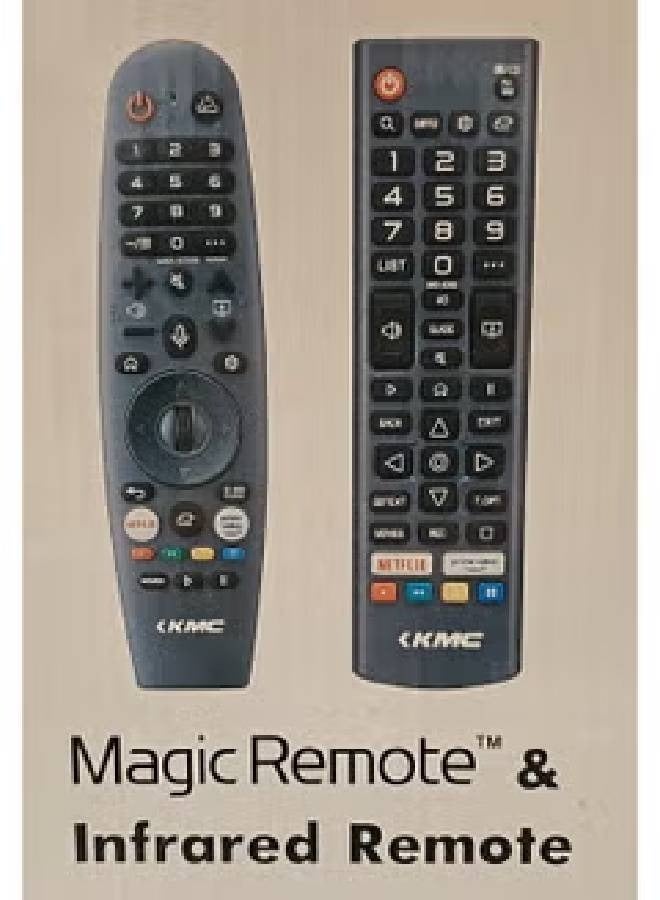KMC Smart Screen - 75 Inches - WebOS System - 4K - Ultra HD - Double Remote Control - KWS75U02 KWS75U02 Black  - Image 5