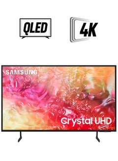 Smart TV, Crystal UHD, DU7000, 50 Inch, 2024, PurColor, 4K Upscaling, Tizen OS, Q-Symphony (UAE Version) UA50DU7000 Black