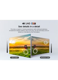 TCL 65 Inch 4K HDR10 Smart LED Google TV with Dolby Audio Black 65V6B 65V6B Black  - Image 3