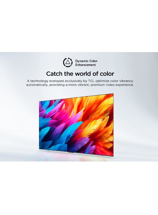 TCL 65 Inch 4K HDR10 Smart LED Google TV with Dolby Audio Black 65V6B 65V6B Black  - Image 5