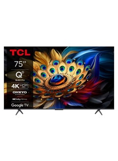 75 Inch 4K HDR10 QLED Pro Smart Google TV with Dolby Vision Black 75C655 75C655 Black 75C655 Black - pnsku/N70089873V/45/_/1739866424/71a9fed4-0108-4544-8eb6-56292e9ef6d3