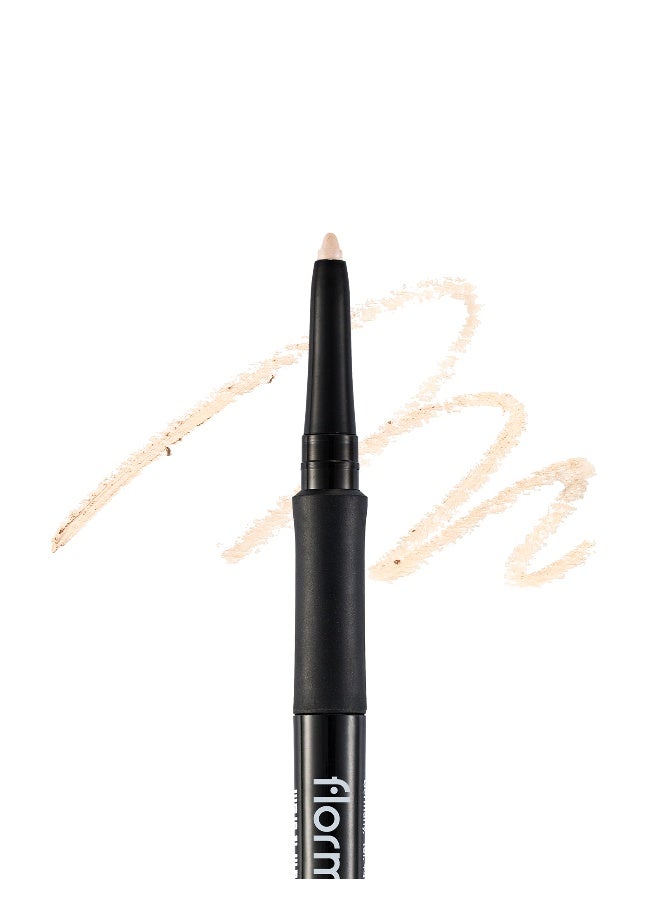 flormar Stylematic Eyeliner – S04 Cream Dream – Twist-Up Waterproof Eye Pencil, High-Pigment Color, Smudge-Resistant, Quick-Setting, Long-Lasting Definition - Image 3