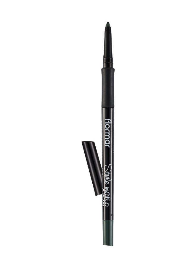 flormar Style Matic Eyeliner - 08 Serious Green  - Image 1