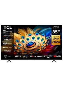 85 Inch 4K QLED Google TV with Bezel Less Display Black 85C655 85C655 Black 85C655 Black - pnsku/N70089896V/45/_/1739866136/8b3cbce2-faee-4f8f-aa74-572b27b20d9a