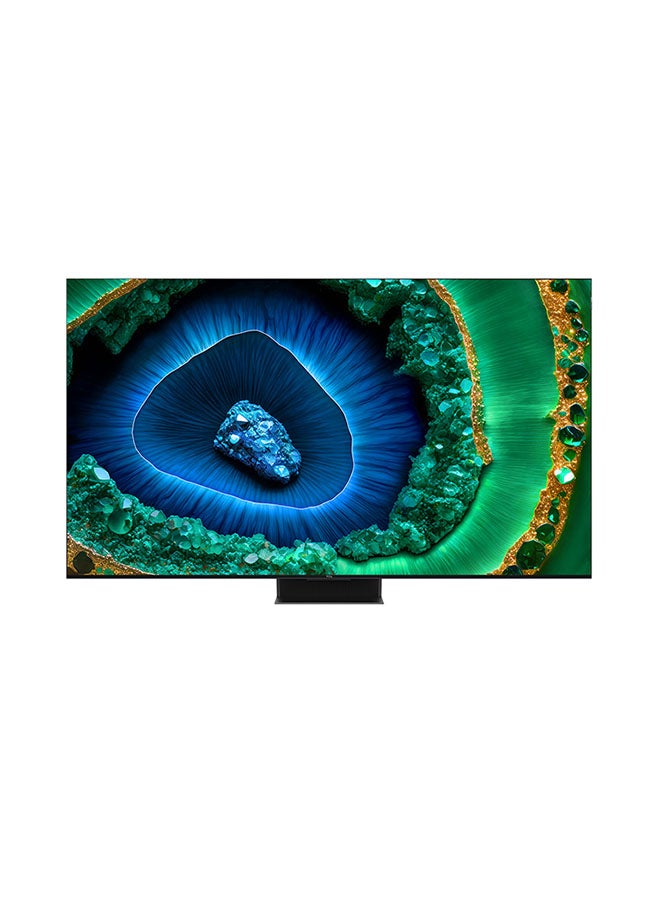 TCL - 75 Inch Premium QD-Mini LED 4K Google TV with AMD FreeSync Premium Pro Black 75C855 75C855 Black - Image 1