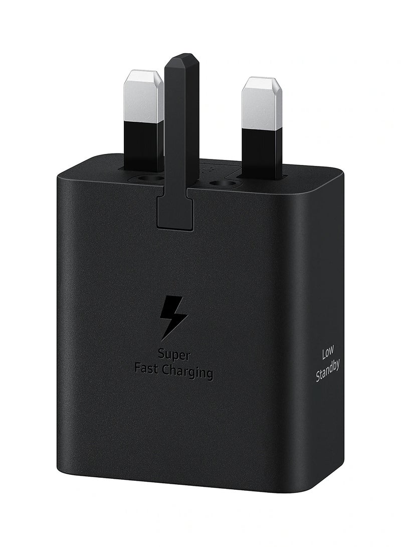 Samsung 45W Power Adapter (2024) (With 1.8m Cable) - Black - Image 1