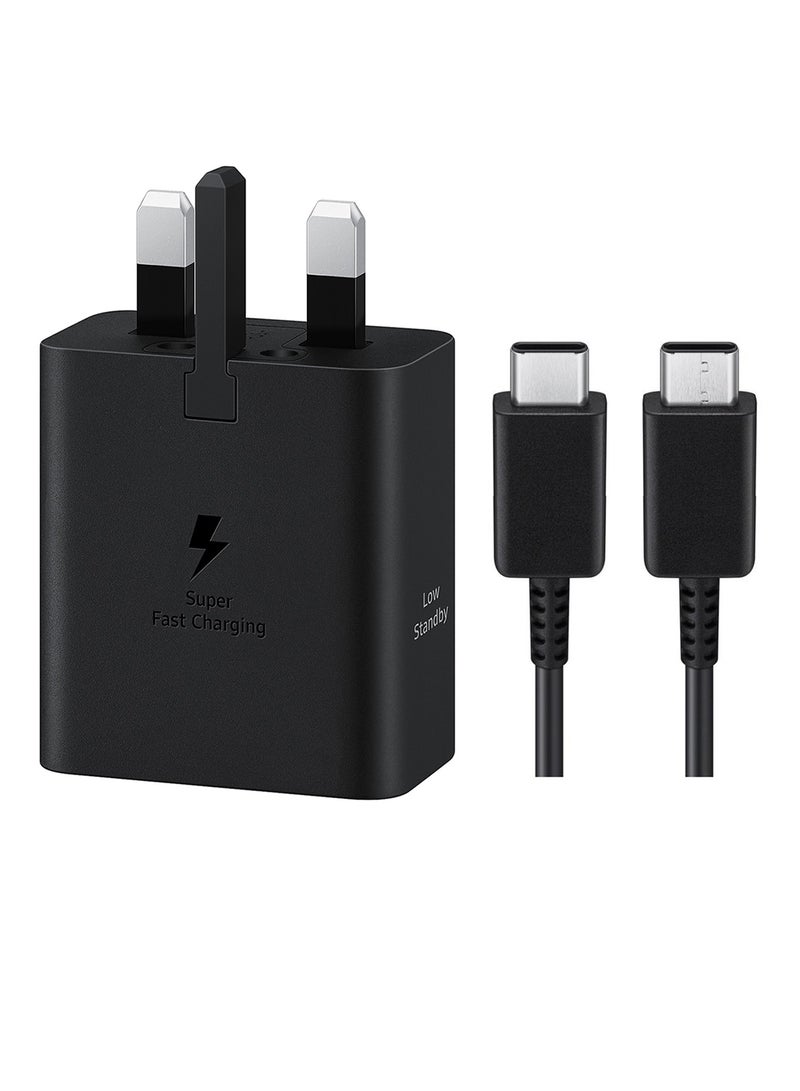 Samsung 45W Power Adapter (2024) (With 1.8m Cable) - Black - Image 3