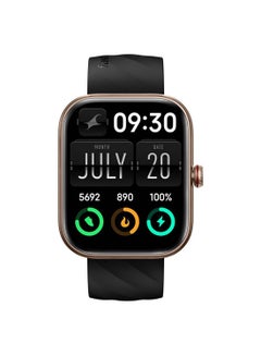 fastrack Fastrack Kruz+ 4.85 cm Super HD Display With Functional Crown And Auto Multisport Recognition Smart Watch For Unisex Gold  - Image 1