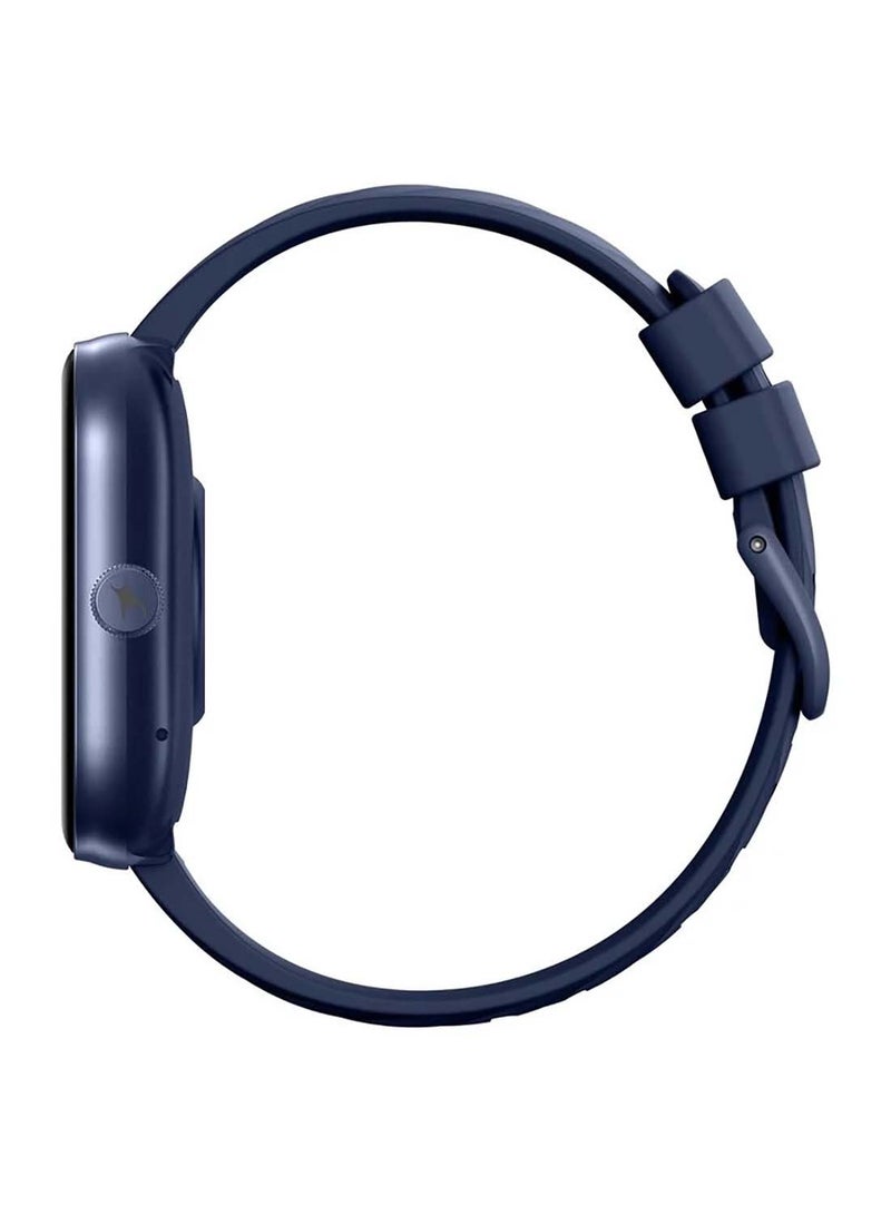 fastrack - Fastrack Kruz+ 4.85 cm Super HD Display With Functional Crown And Auto Multisport Recognition Smart Watch For Unisex Blue - Image 1