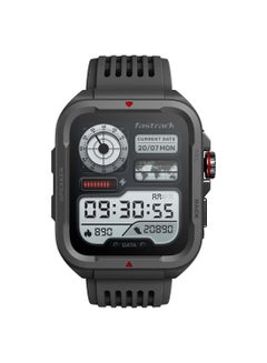 fastrack Active With 4.64 cm UltraVU HD Display And Functional Crown Rugged Smartwatch With Auto Multisport Recognition Black  - Image 1