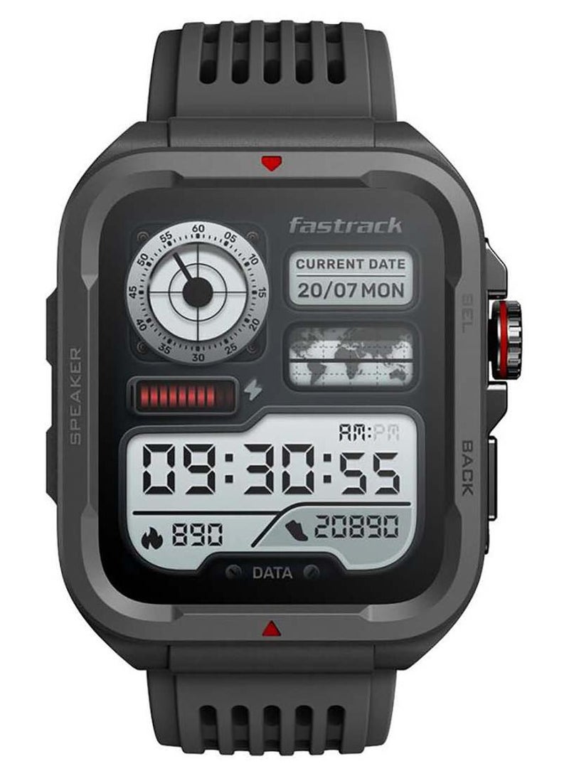 فاستراك نشطة مع شاشة UltraVU HD مقاس 4.64 سم وساعة ذكية متينة ذات تاج وظيفي مع ميزة التعرف التلقائي على الرياضات المتعددة - Image 1