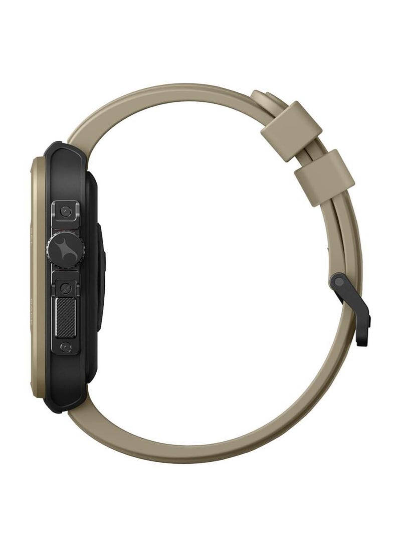 fastrack Active With 4.64 cm UltraVU HD Display And Functional Crown Rugged Smartwatch With Auto Multisport Recognition Brown  - Image 5