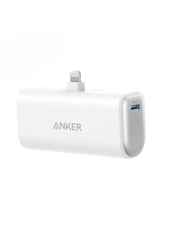 Anker 5000 mAh 5000.0 mAh Anker Portable Charger with Built-in Lightning Connector, MFi Certified, Battery Pack 5,000mAh 12W, Compatible with iPhone 14/14 Pro / 14 Plus / 14 Pro Max, iPhone 13 and 12 Series-Black A1645H11, A1645 & A1645P21 White  - Image 2