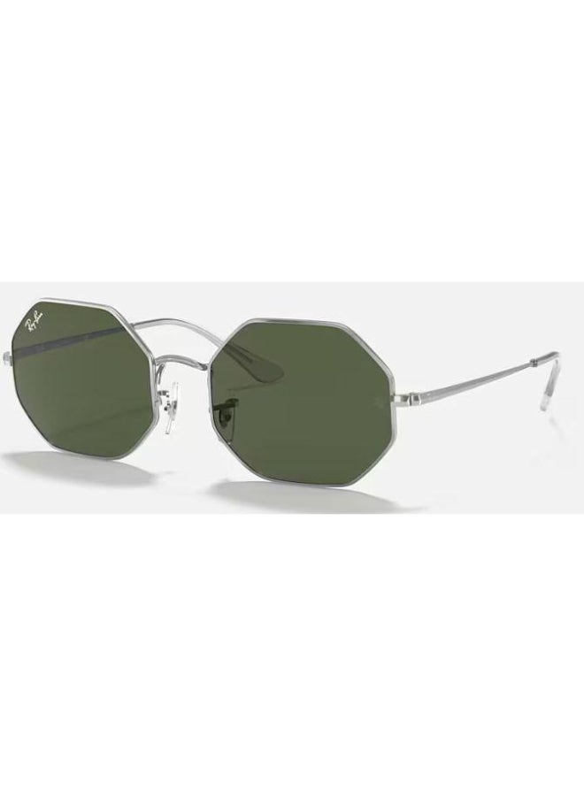 Unisex UV Protection Hexagon Shape Sunglasses RB-1972-54-9149/31 - Silver