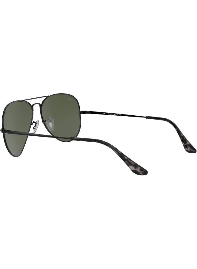 Ray-Ban Men's UV Protection Aviator Shape Sunglasses RB-3689-58-9148/31 - Black - Image 5