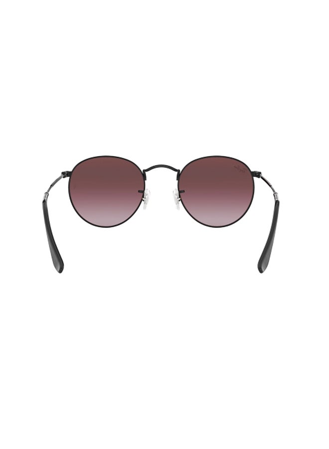 Ray-Ban Unisex UV Protection Round Shape Metal Sunglasses RB3447 002/4W 50-21 - Lens Size: 50 Mm - Polished Black - Image 4