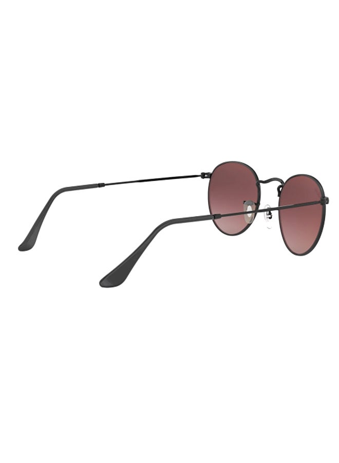 Ray-Ban Unisex UV Protection Round Shape Metal Sunglasses RB3447 002/4W 50-21 - Lens Size: 50 Mm - Polished Black - Image 5