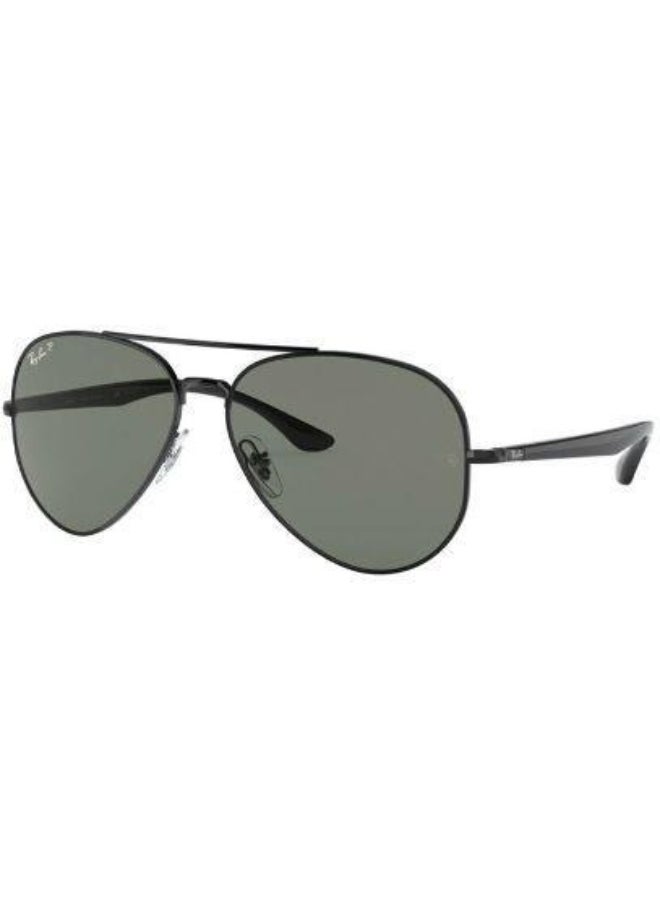 Ray-Ban Men's UV Protection Aviator Shape Sunglasses RB-3675-58-002/58 - Black - Image 1