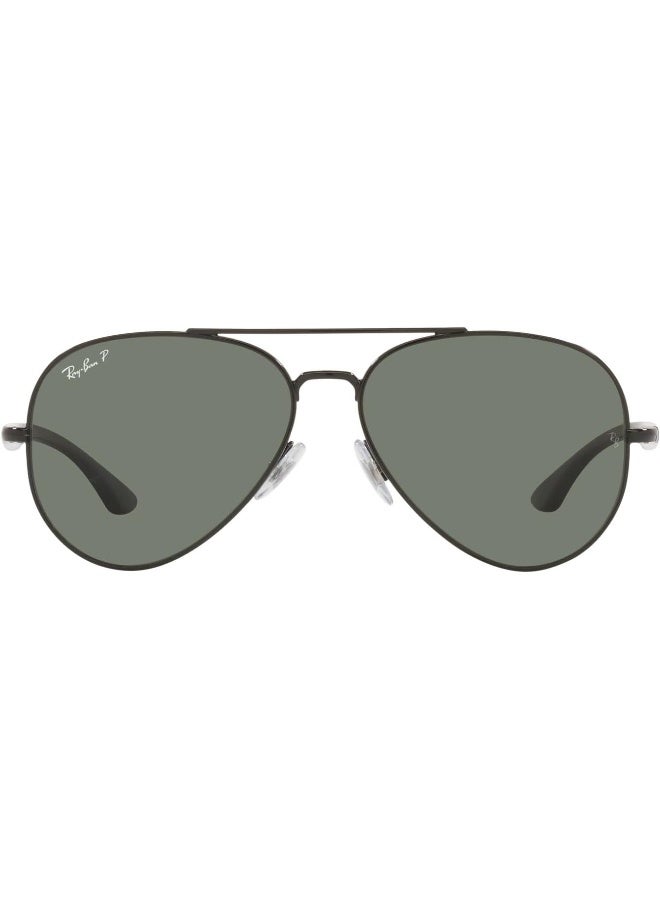 Ray-Ban Men's UV Protection Aviator Shape Sunglasses RB-3675-58-002/58 - Black - Image 2