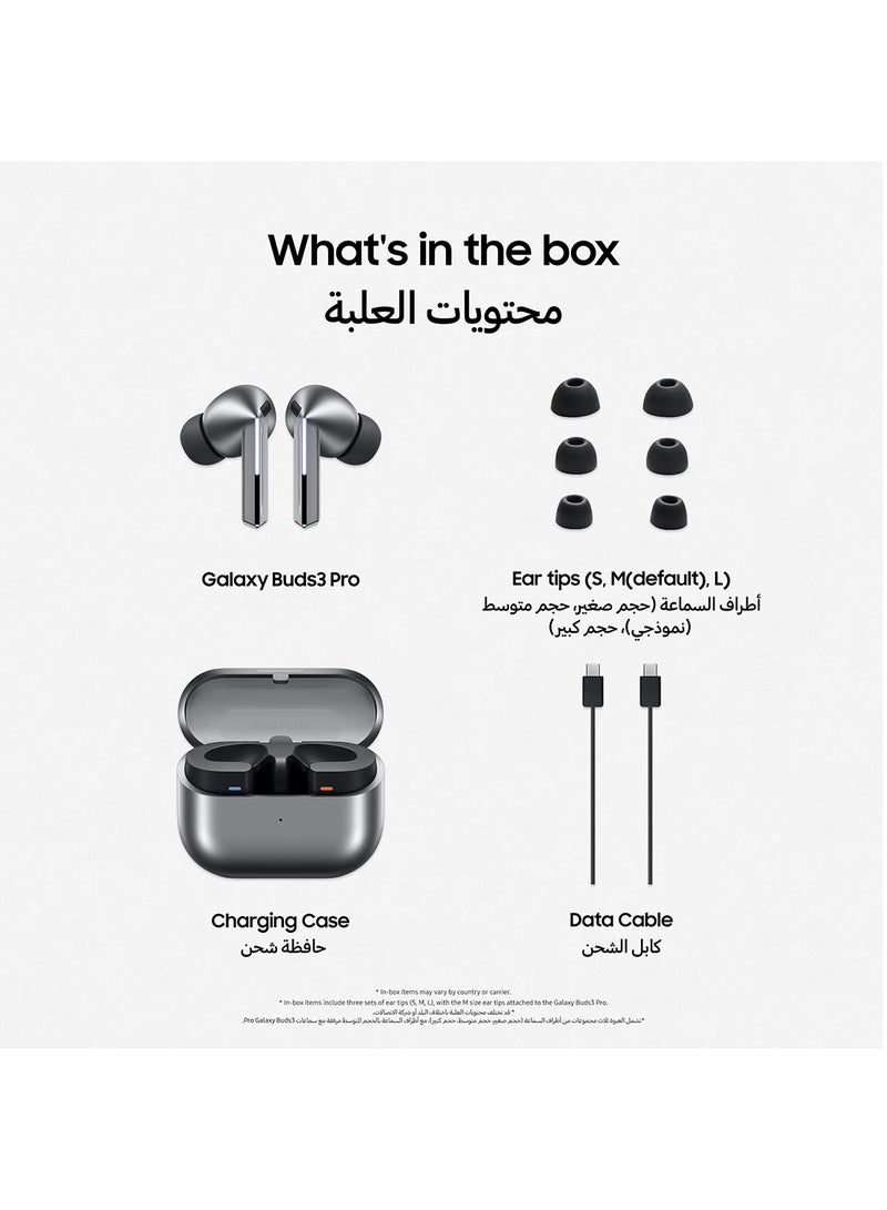 Samsung - Galaxy Buds 3 Pro Silver - Image 1