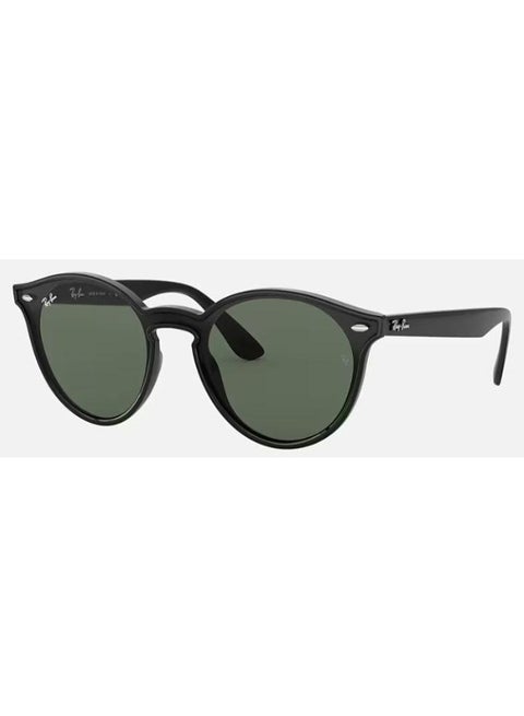 Men's UV Protection Round Shape Sunglasses RB-4380/NF-37-601/71 - Black