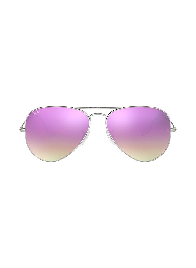 Ray-Ban Women's UV Protection Aviator Shape Sunglasses RB-3025-58-019/7X - Silver  - Image 2