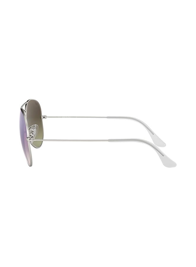 Ray-Ban Women's UV Protection Aviator Shape Sunglasses RB-3025-58-019/7X - Silver  - Image 3