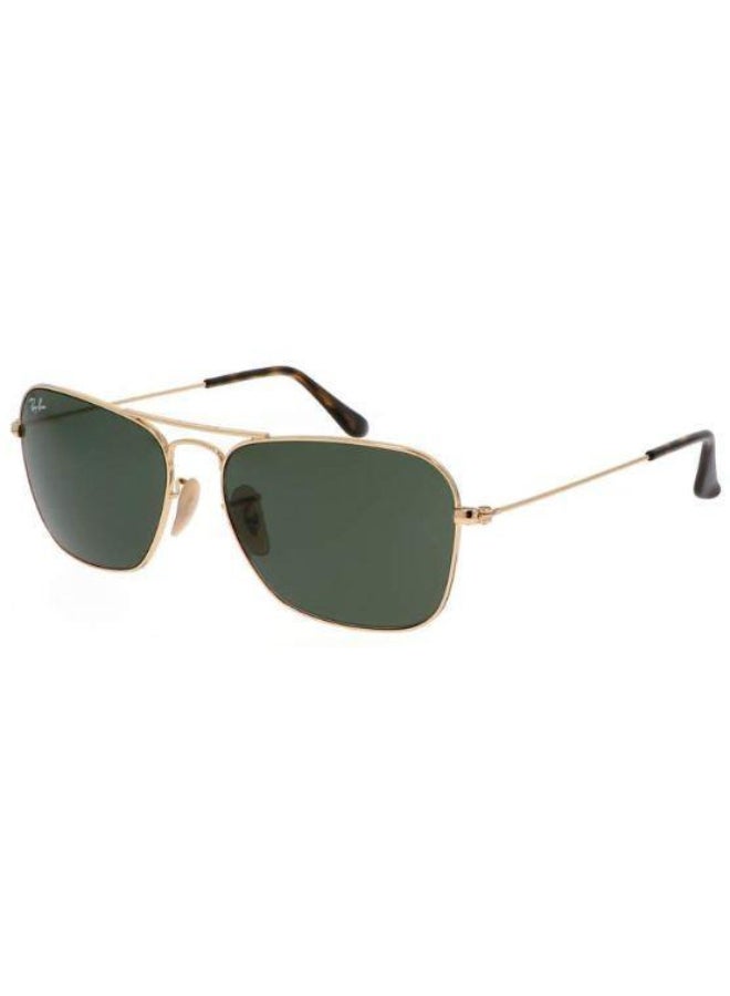 Ray-Ban - Men's UV Protection Rectangular Shape Sunglasses RB-3136-58-181 - Gold - Image 1