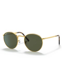 Ray-Ban Unisex UV Protection Round Shape Sunglasses RB-3637-53-9196/31 - Gold  - Image 1