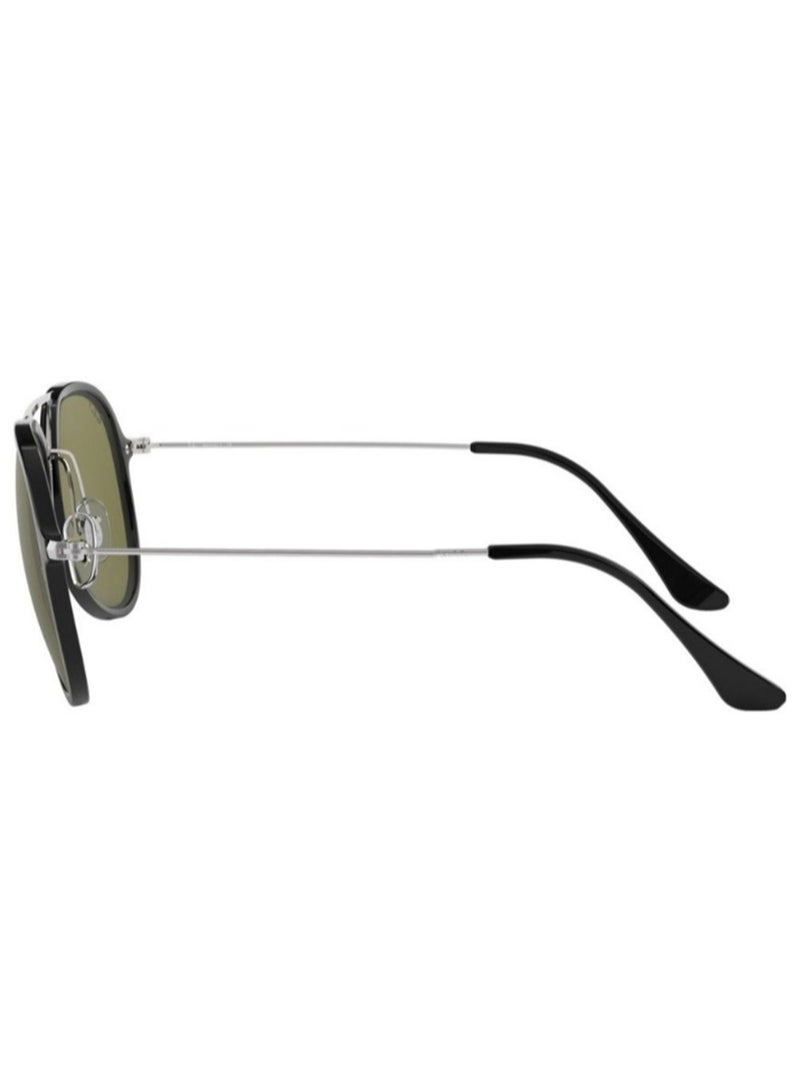 Men's UV Protection Aviator Shape Sunglasses RB-4298-57-601/9A - Black