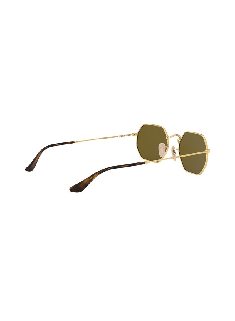 Ray-Ban Unisex UV Protection Hexagon Shape Sunglasses RB-3556N-53-001/90 - Gold - Image 5